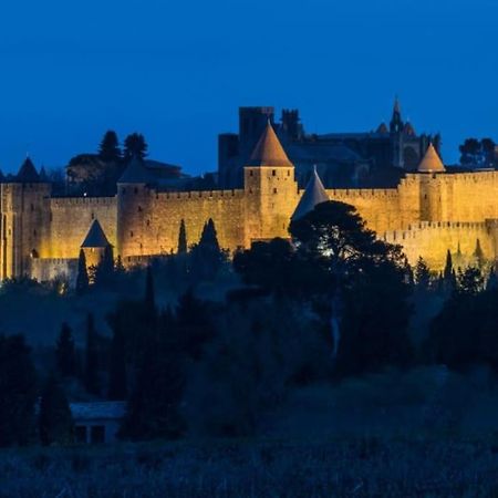 Le Panoramique - Sublime Vue Sur La Cite Apartment Carcassonne Luaran gambar