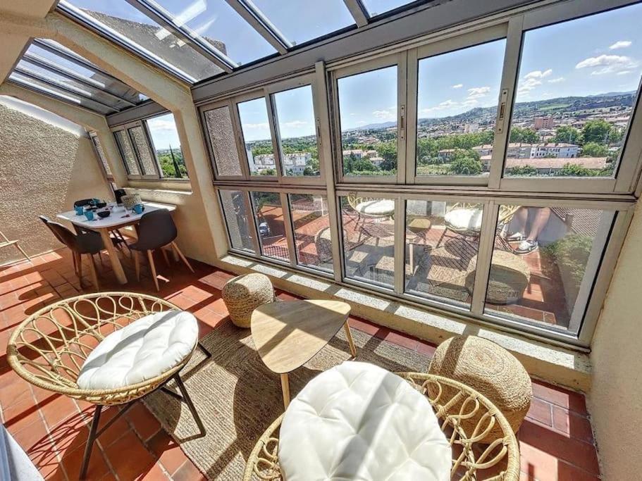 Le Panoramique - Sublime Vue Sur La Cite Apartment Carcassonne Luaran gambar